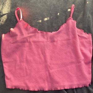 Pink tank top